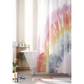 Wild Sage 72-Inch X 72-Inch Selena Rainbow Tie-Dye Shower Curtain
